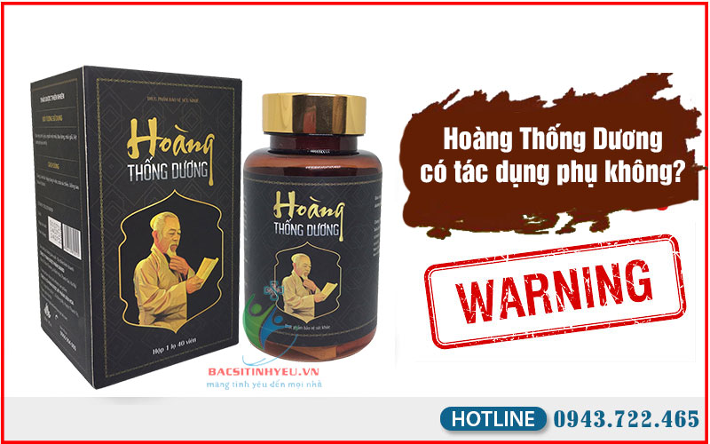 Hoàng Thống Dương có tác dụng phụ không