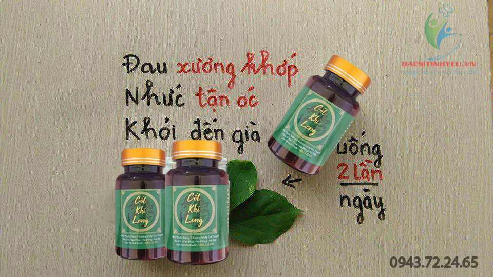 Sử dụng Cốt Khí Long như thế nào cho hiệu quả