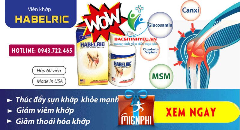 Viên xương khớp Habelric