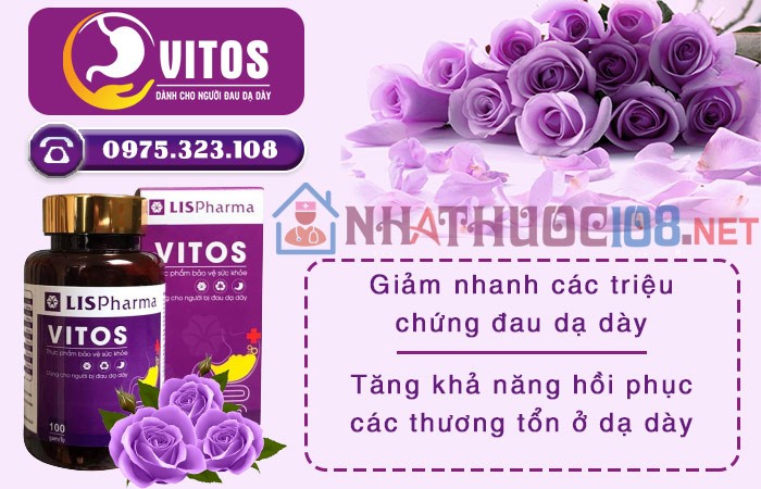 Thuốc dạ dày Vitos có tác dụng gì?