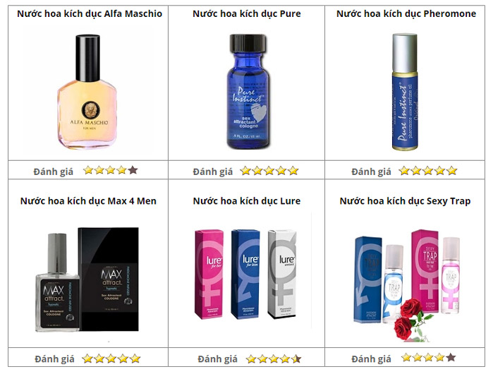 nước hoa kích dục nữ mạnh nhất hiện nay