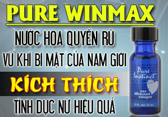 nước hoa kích dục pure winmax blue
