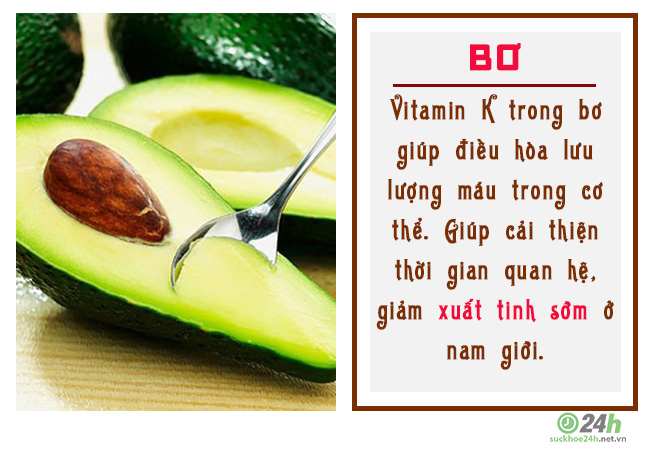 Chữa xuất tinh sớm bằng bơ