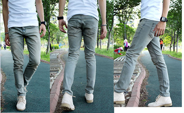 Nam 30 mặc quần Jean